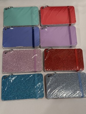 8 NEW Packs of 3x5in Pocket Size Mini Notebooks Index Cards with 100 pages 