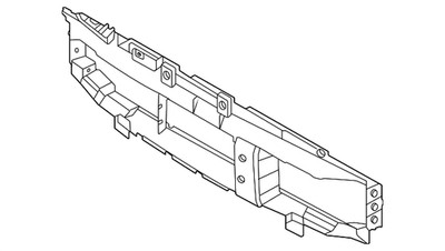 Genuine BMW Lower Shutter 51-74-5-A1E-918