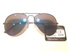 Foster Grant Mens GRANT Polarized Blue/Green Sunglasses NEW Aviators