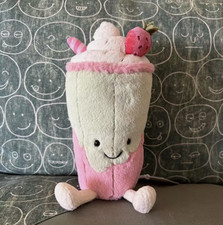 Limited Edition Jellycat Strawberry Matcha Latte, Brand New, w/Bag.