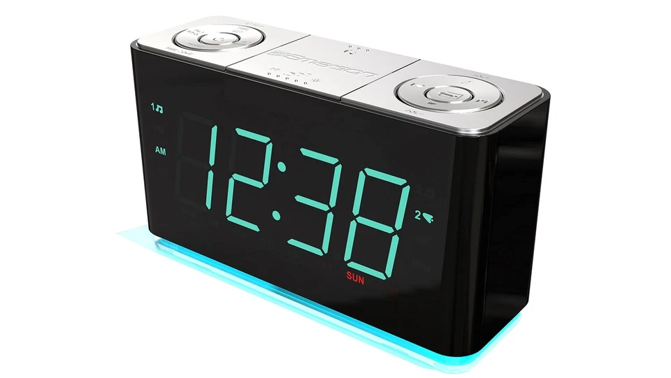 Emerson Smartset Alarm Clock Radio with Bluetooth Speaker with USB Port for i... - Image 4 of 4
