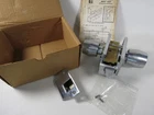 NOS Russwin Heavy Door Handle Set 83L96 Maris 510 US26D RH 1-3/4 Strike, Silver
