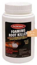 Roebic Foaming Root Killer 1lb - Safe for Pipes, Drains & Toilets