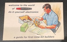 Vintage HEATHKIT Do-It-Yourself Electronics Guide For First-Time Kit Builders