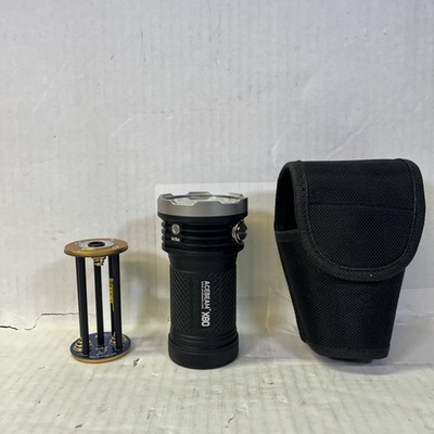 Acebeam X80 25,000 lumens TESTED WORKING Flashlight w/Case NO BATTERIES