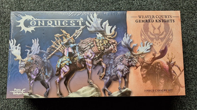 Conquest - Weaver Courts - Gemred Knights - OVP