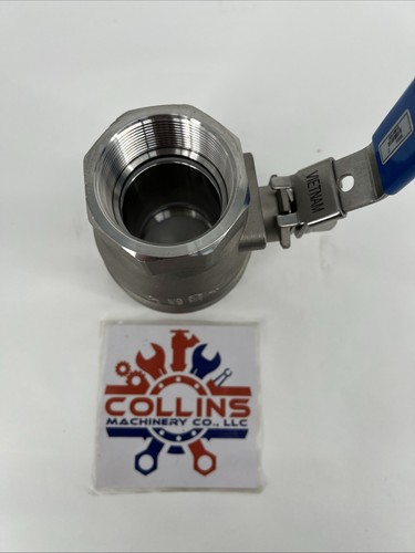 FNW FNW200AK 2" Ball Valve Stainless Steel CF8M 1000 CWP Full Port - Picture 6 of 10