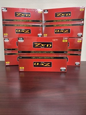 Zen Red Regular  100 mm Full Flavor Tubes | 10 Pack Ships In Box