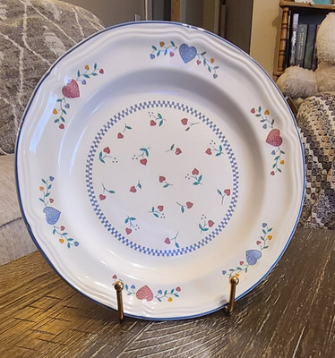 1989 Newcore Stoneware Salad Plates Set Of 4