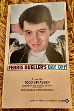 Ferris Bueller  s Day Off 1986 Screenplay Based Movie Tie-In Book w/ Photos