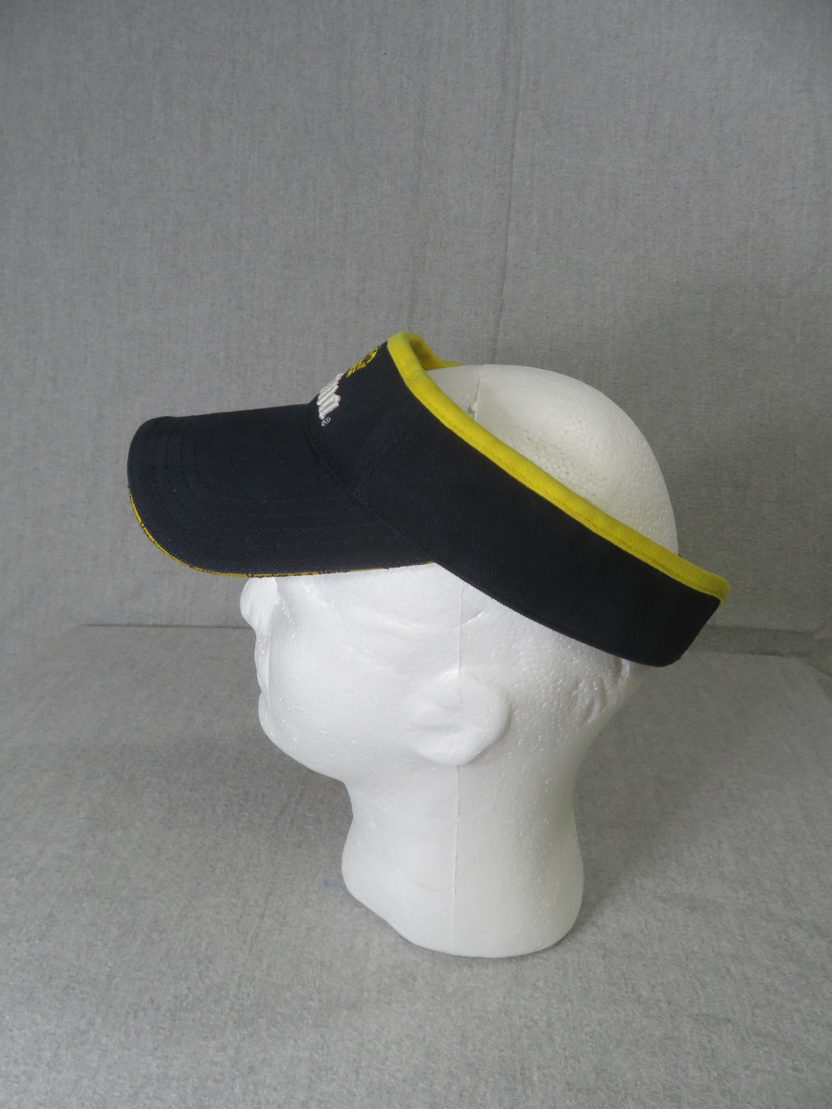 Corona Visor Cap Hook & Loop Adjustable Blue with… - image 4