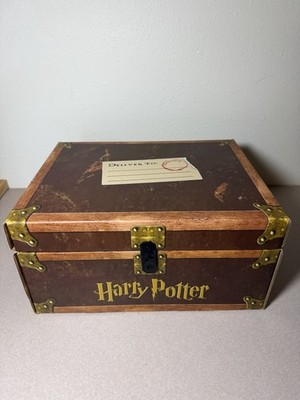 Harry Potter Books 1-7 2007 Scholastic Trunk Chest ONLY Boxed Set Case