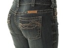 Cowgirl Tuff Western Denim Jeans Womens Dark Wash 28 Short JDARKW CLEARANCE — photo 3