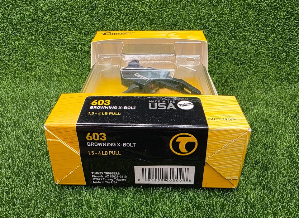 Rifle Timney Browning X-BOLT ajustable 1,5-4 lb gatillo curvo de una sola etapa #603 Foto 2 de 4