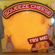 Sunny Days Squeeze Cheese Large Block Squishy Sensory Fidget Toy