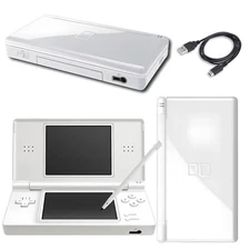 Nintendo DS Lite Console Handheld System Cleaned Tested New White CaseRenewed
