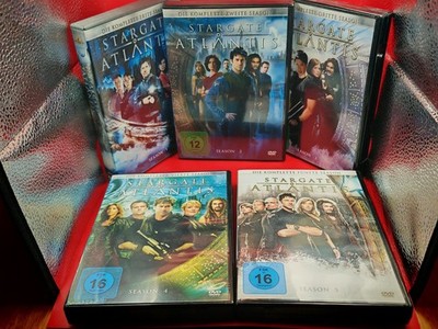 Stargate Atlantis | Die komplette Serie | Staffel 1-5 | DVD | Zustand sehr gut