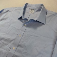 Brooks Brothers Regular Non Iron Stretch Dress Shirt Men's 18-34 H1