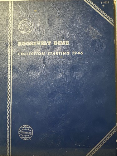 Coin Folder 9029 Roosevelt Dime Starting 1946 CF #12F