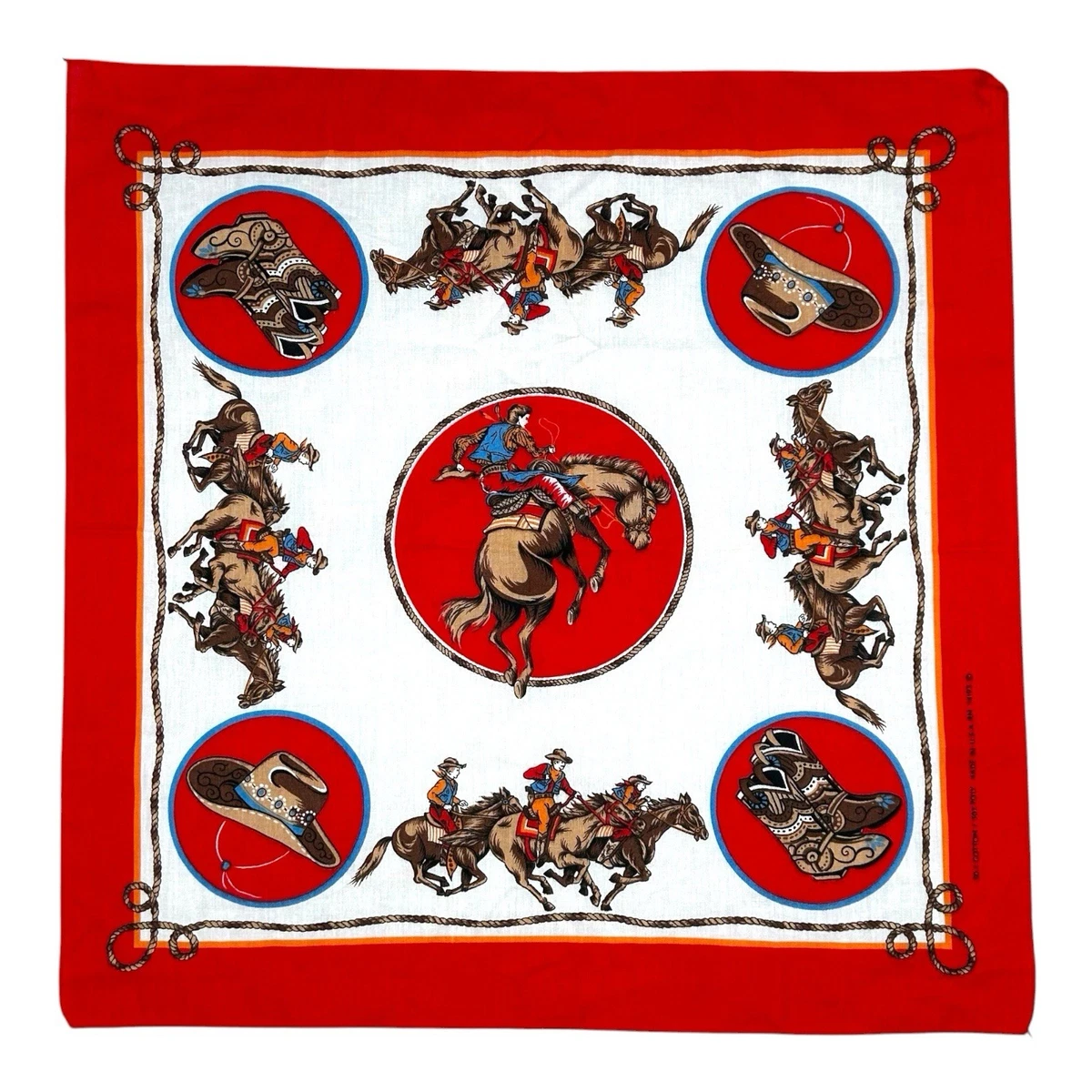 Wamcraft Bandana In Vintage Handkerchiefs for sale | eBay
