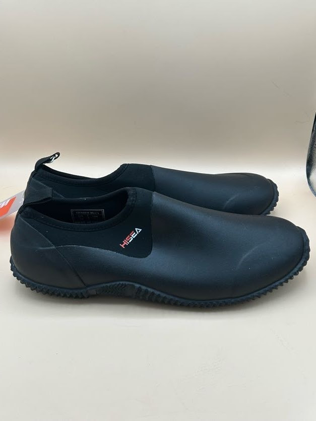 's Size 12 Waterproof Garden Shoe Rubber Slip-on Camp Yard W