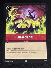 Disney Lorcana Whispers in the Well Dragon Fire 133/204 NM