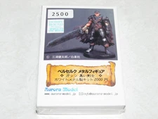 HOBBY ROUND 32 AURORA MODEL BERSERK GUTS BLACK SWORKER METAL FIGURE METAL GARAGE