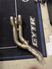 Yamaha R1 70mm WSBK akrapovic Collector Pipe