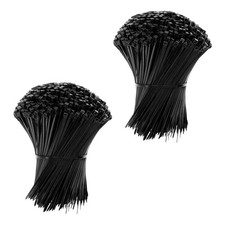 Zip Ties 4 inch Plus, 1000 Pcs Upgrade Nylon Self Locking Cable Ties, Plastic...