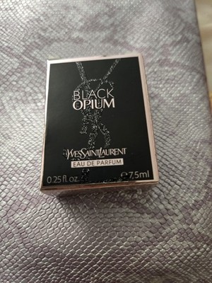 Brand New Yves Saint Laurent Black Opium Eau De Parfum Travel Size Perfume