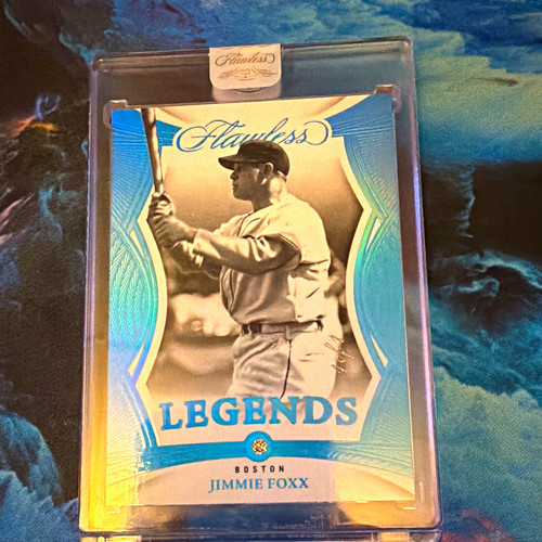 Panini Flawless Baseball Jimmie Foxx Red Sox Legends 1/1 #93 2023
