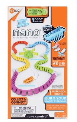 Hexbug Nano Micro Robotic Creatures Playground Merry Go Round Set New