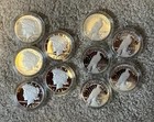 2023-S Peace Silver Dollar Deep Cameo, Uncirculated Proof Coin (OGP/COA) 10-pc