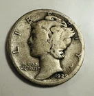2 Of 1929 Mercury Dimes As Shown # MD 1929 D2