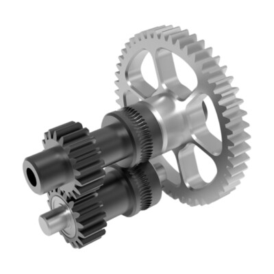 Advanced Coated Gear Set For Spur 3D Printer Efficient Filament Feeding