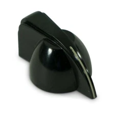 Kluson Chicken Head/Pointer Amplifier Knob Set Of 6 Black