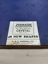 C&E MARSHALL  PERMATEX  UNBREAKABLE CRYSTALS  
