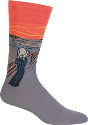 Hot Sox Men The Scream Socks HM400008