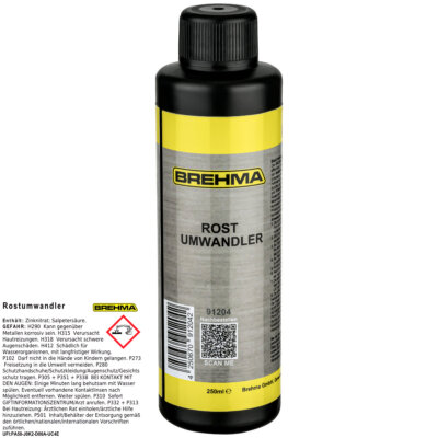 BREHMA Epoxy Rostumwandler Spray: 400 Ml Dose Gegen Rost – Auch Für Oldtimer