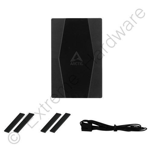 Arctic Case Fan Hub 10 portów 3-pinowy i 4-pinowy koncentrator wentylatora PWM z wejściem zasilania SATA - Zdjęcie 7 z 9