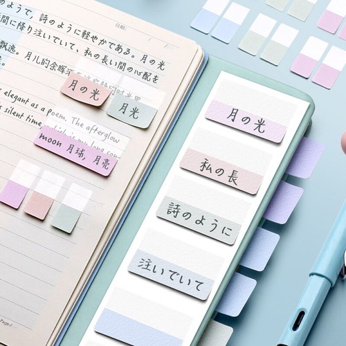 Note Index Sticker Bookmark Indication Sticker Student Stationery Office Supplie - Picture 7 of 7