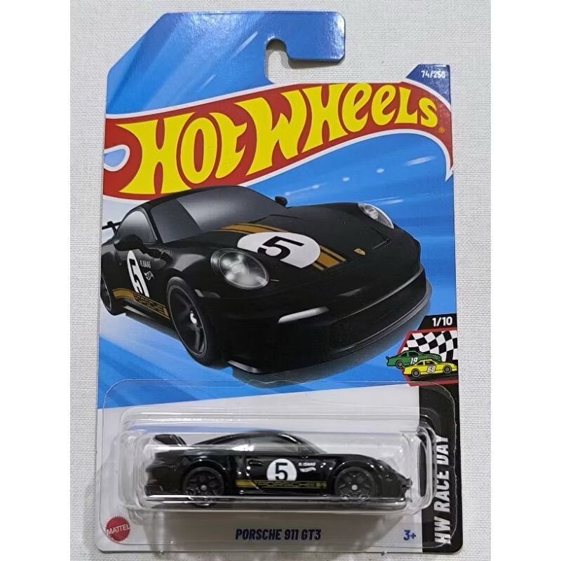HOT WHEELS ポルシェ　GT3 2023 Hot Wheels Porsche 911 GT3 (red/black) #177 SUPER