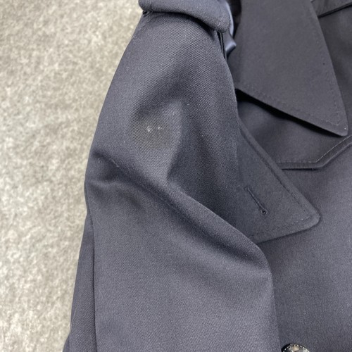 LODEN KING Wool Coat Women 32 Black Poland Trench Over Coat Jacket *Read* - Picture 9 of 20