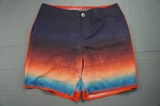 Niyama Soul Lightweight Stretch Boardshorts. Sunset Pattern, Men's Size 34. EUC 