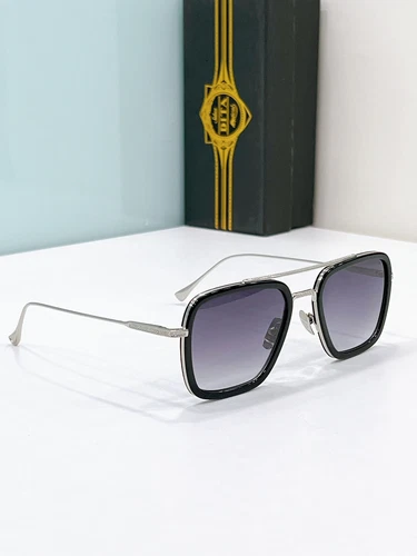 FLIGHT006 Sunglasses Women Square Frame Personalized Metal Sunglasses Men - Picture 17 of 21