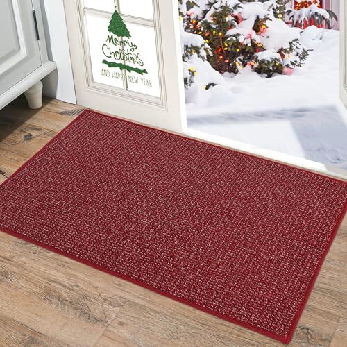 Dirt Trapper Door Mat Non-Slip Washable Doormats Entrance Mat, 20