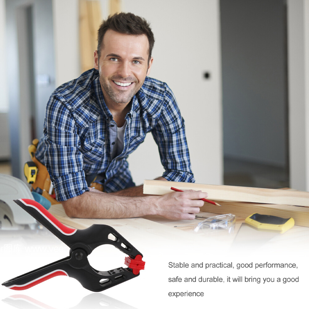 Work Clamops 4pcs Portable A-type Practical Wood Working Clamps Photography Spring ...