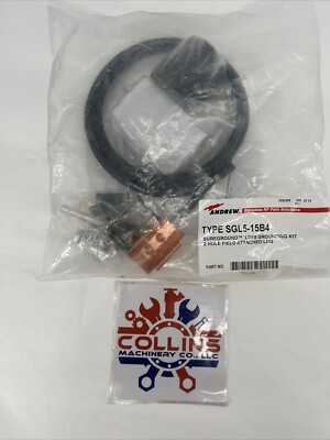 ANDREW SGL5-15B4 Sureground LDF5 Grounding Kit 2 Hole Lug 9N