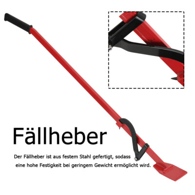 Forsthaken Wendehaken 420 Mm – Zum Wenden Von Stämmen, Mit Ring Ø 80 Mm, 2 Kg, Made In Germany