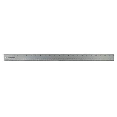 Ludwig Precision Aluminum Straight Edge Ruler 24 Inch Silver Measuring ...